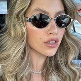 Vintage Aura | Classic Metal Sunglasses