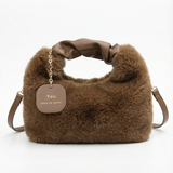 Elowara | Faux Leather Charm Handbag