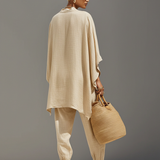 Esmira | Textured Asymmetric Two-Piece Set