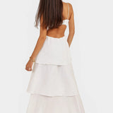 Seraphina Belle | Cut Out Layered Maxi Summer Dress