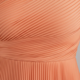 Amélisse Laurent | Pleated One Shoulder Wedding Guest Dress