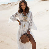 Melanie | Bohemian Long Sleeve Dress