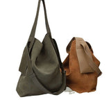 Amalfi | Suede Bucket Tote Spacious Timeless Essential