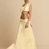 Solaria Évette | Cut Out Wedding Guest Maxi Dress