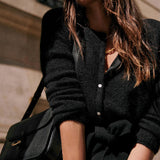 Avenelle | Minimal Knit Long Sleeve Cardigan