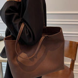 Silkline | Soft Leather Tote with Minimalist Design