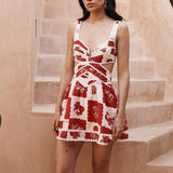 Jaimy | Cutout Patchwork Summer Dress