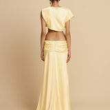 Solaria Évette | Cut Out Wedding Guest Maxi Dress