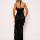 Seraphino | Floral Strapless Maxi Dress