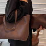 Silkline | Soft Leather Tote with Minimalist Design