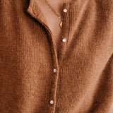 Avenelle | Minimal Knit Long Sleeve Cardigan