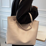 Silkline | Soft Leather Tote with Minimalist Design