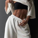 Soft Form | Oversized Lounge Tee and High Waist Shorts Set