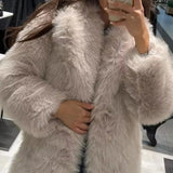Ivory Luxe | Ultra Soft Faux Fur Coat with Timeless Fit