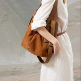 Amalfi | Suede Bucket Tote Spacious Timeless Essential
