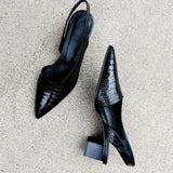 Sanne | Wide Toe Comfort Heels