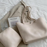 Silkline | Soft Leather Tote with Minimalist Design