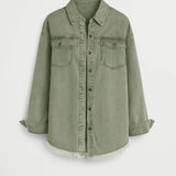 Clémence Riviera | Denim Pocket Blouse