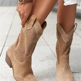 Sierra Dust | Western Zip Ankle Cowboy Boots
