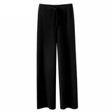 Elyndra | Soft Knit Wide Leg Drawstring Pants