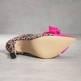 Bellaflair | Bow Detail Heels Feminine Statement Elegance
