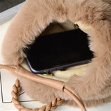 Maribel | Plush Pumpkin Shoulder Tote