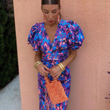 Gwen Soleil | Vibrant Maxi Summer Dress