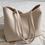 Silkline | Soft Leather Tote with Minimalist Design