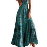 Cecilia Maré | Floral Bohemian Maxi Summer Dress