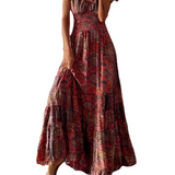 Cecilia Maré | Floral Bohemian Maxi Summer Dress