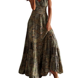 Cecilia Maré | Floral Bohemian Maxi Summer Dress