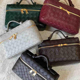 Verdara Weave | Vegan Leather Top Handle Bag