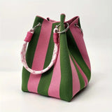Harper | Woven Statement Tote Bag