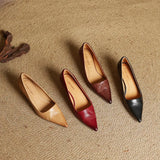 Cavelle | Leather Kitten Heel Pumps Refined Timeless Elegance