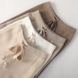 Elyndra | Soft Knit Wide Leg Drawstring Pants