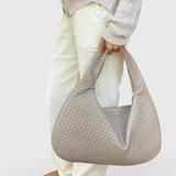 Lunara | Woven Shoulder Bag Structured Everyday Elegance