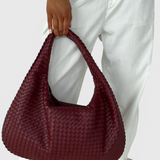 Lunara | Woven Shoulder Bag Structured Everyday Elegance