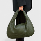Lunara | Woven Shoulder Bag Structured Everyday Elegance