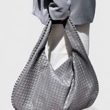 Lunara | Woven Shoulder Bag Structured Everyday Elegance
