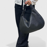 Lunara | Woven Shoulder Bag Structured Everyday Elegance