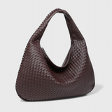 Lunara | Woven Shoulder Bag Structured Everyday Elegance