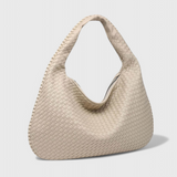Lunara | Woven Shoulder Bag Structured Everyday Elegance