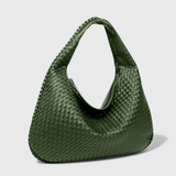 Lunara | Woven Shoulder Bag Structured Everyday Elegance