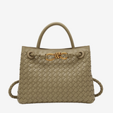 Aurielle | Retro Shoulder Bag with Gold Knot