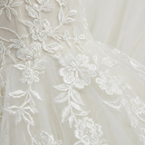 Nadina Étoile | Floral Lace Wedding Guest Maxi Dress