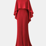 Auréline Flow | Pleated Maxi Occasion Dress