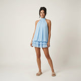 Elowen Marais | Tie Back Mini Dress