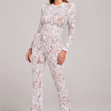 Vivienne | Tailored Lace Jumpsuit