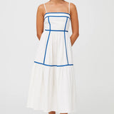 Lunara Belle | Strapless Layered Maxi Summer Dress