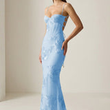 Flora Étoile | Embroidered Tulle Prom & Evening Dress